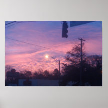 Knoxville sunset print
