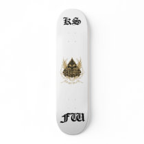 Knuckle Sandwich FW 3-Scull Spade Skate Board skateboards