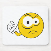Knuckle Sandwich Smiley Face mousepads by doonidesigns Knuckle Sandwich Smiley Face mousepads