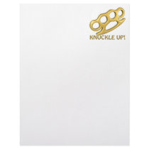 Knuckle Up Letterhead