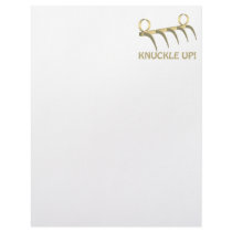 Knuckle Up Letterhead Template