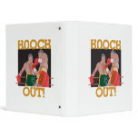 KO knock out boxing vector design binders