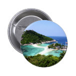 Ko Nang Yuan Island in Thailand Pinback Button
