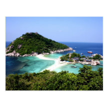 Ko Nang Yuan Island in Thailand Post Cards