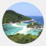 Ko Nang Yuan Island in Thailand Stickers