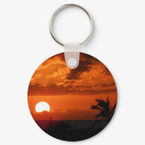Ko Olina Sunset Keychain by dlgray Ko Olina Sunset Keychain