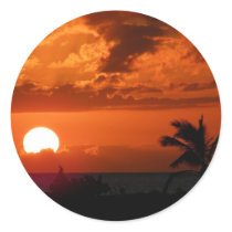 Ko Olina Sunset Stickers by dlgray Ko Olina Sunset Stickers