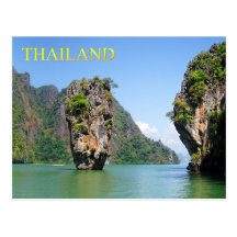 Ko Tapu, Khao Phing Kan, Thailand Post Card