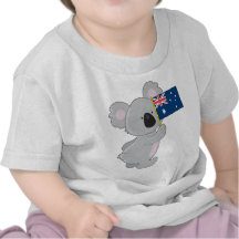Koala Australian Flag Shirt