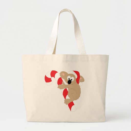 Koala Bear Candy Cane Bags