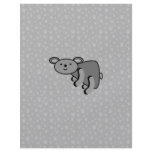 Koala bear on paws background custom flyer