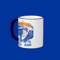 Koala Bear Windsurfing The Spirit of Australia Mug