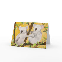 Koala Bears: Blank Card