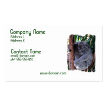 Koala Family Business Card