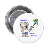 Koala Friends buttons
