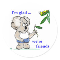 Koala Friends stickers
