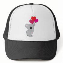 Koala Heart Balloons Hats