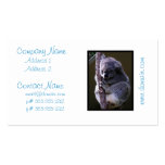 Koala in Tree Business Cards