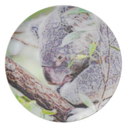 koala painted swirls version sm c.jpg dinner plates