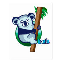 Koala Postcard