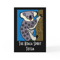 Koala Spirit Totem Greeting Card