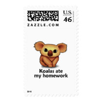 Koalas ate my Homework Stamps