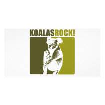 Koalas Rock! #2 photo cards