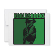 Koalas Rock! #3 invitations