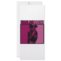 Koalas Rock! #5 rack cards