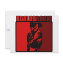 Koalas Rock! #7 invitations
