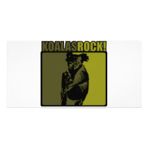Koalas Rock! photo cards