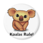 Koalas Rule! Magnet