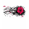 Koana Grunge Flower t-shirts