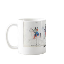 Koba:  Going to a neighboring camp on a visit mugs