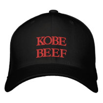 KOBEBEEF EMBROIDERED BASEBALL CAP