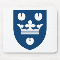 Kobenhavn Coat of Arms Mousepad by FlagTshirts Kobenhavn Coat of Arms Mousepad