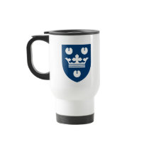 Kobenhavn Coat of Arms Mug by FlagTshirts Kobenhavn Coat of Arms Mug