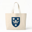 Kobenhavn Coat of Arms Tote Bag by FlagTshirts Kobenhavn Coat of Arms Tote Bag