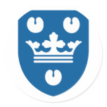 kobenhavn, Denmark Round Stickers