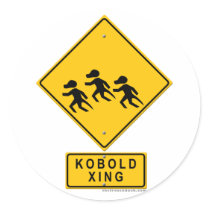 Kobold XING stickers by thefrozenduck Kobold XING stickers