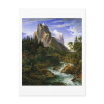 Koch - Das Wetterhorn von der Rosenlaui aus, 1824 Postcards