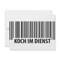 Koch im Dienst invitations by TomaniacLines Koch im Dienst invitations