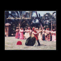 Kodak Hula Show postcards