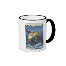 Kodiak, AlaskaCutthroat Trout Cross-Section Mug