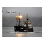 Kodiak, Crab Boat in Dutch Harbor, Alaska Postcard