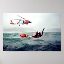 Kodiak Rescue Swimmer - Coast Guard Print