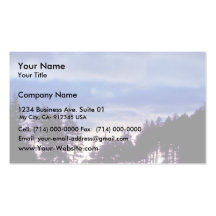 Kodiak Sunset on Long Island Business Card Template