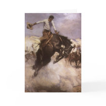 Koerner's Breezy Riding Christmas Card