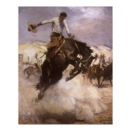 Koerner's Breezy Riding print