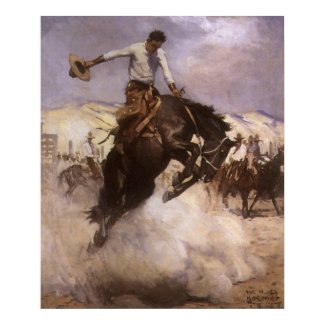 Koerner's Breezy Riding print